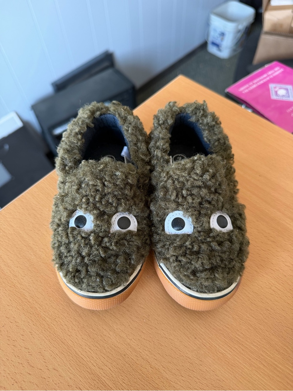 Cat & Jack Adorable Kid’s Fuzzy Shoes